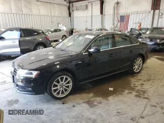 2014 Audi A4 Premium Plus with VIN WAUFFAFL1EA059444, listed as a Copart auction lot 64866365 with 224,561 mi miles and Clean title. Bid and sale history available at DreamBid. Image 1.