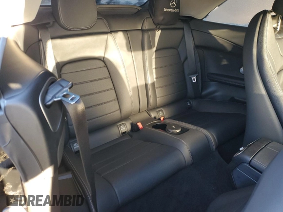 2023 Mercedes-Benz C 300 with VIN W1KWK8EB5PG132823, listed as a Copart auction lot 87249864 with 9,202 mi miles and Salvage Title. Bid and sale history available at DreamBid. Image 10.