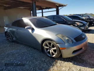 2004 Infiniti G35 Coupe w/Leather with VIN JNKCV54E44M827899, listed as a Copart auction lot 81534144 with 215,637 mi miles and Salvage Title. Bid and sale history available at carsss.com. Image 4.