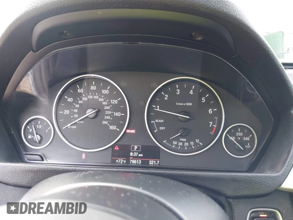 2015 BMW 3 Series 320i with VIN WBA3B1C55FK137532, listed as a IAAI auction lot 42322838 with 79,613 mi miles and . Bid and sale history available at DreamBid. Image 7.
