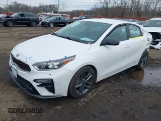 2021 Kia Forte GT-Line with VIN 3KPF34AD1ME310472, listed as a IAAI auction lot 41631723 with 20,339 mi miles. Bid and sale history available at carsss.com. Image 22.