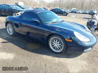 2001 Porsche Boxster with VIN WP0CA29861S620159, listed as a IAAI auction lot 41868701 with 38,776 mi miles. Bid and sale history available at carsss.com. Image 1.