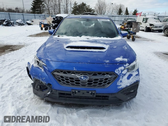 2022 Subaru WRX Limited with VIN JF1VBAL67N9018610, listed as a Copart auction lot 88253285 with 77,990 mi miles and Salvage title. Bid and sale history available at DreamBid. Image 5.