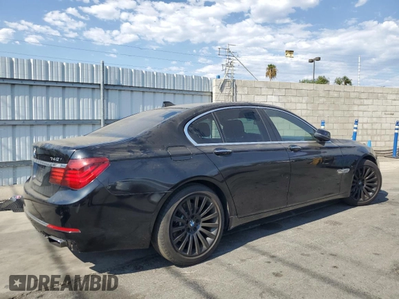 2013 BMW 7 Series 740i with VIN WBAYA6C52DC995036, listed as a Copart auction lot 70317414 with 126,246 mi miles and Clean Title. Bid and sale history available at carsss.com. Image 3.