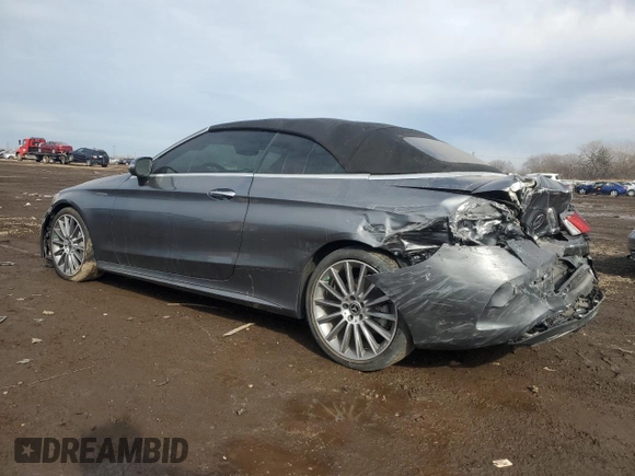 2018 Mercedes-Benz C 300 with VIN WDDWK4JB1JF598633, listed as a Copart auction lot 45662855 with 26,589 mi miles and Salvage title. Bid and sale history available at DreamBid. Image 2.