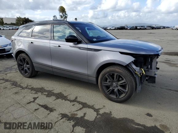 2020 Land Rover Range Rover Velar S with VIN SALYB2FV0LA243665, listed as a Copart auction lot 50787645 with 49,127 mi miles and Salvage title. Bid and sale history available at DreamBid. Image 4.