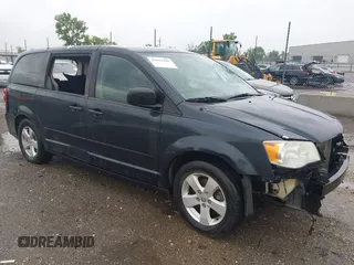 2013 Dodge Grand Caravan SE with VIN 2C4RDGBG8DR736291, listed as a IAAI auction lot 42161396 with Not Provided miles and . Bid and sale history available at DreamBid. Image 1.