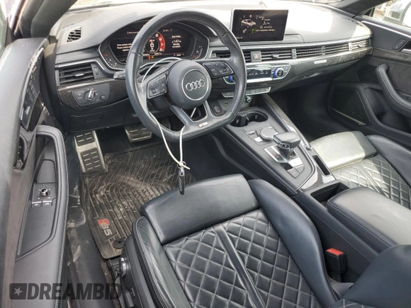 2018 Audi S5 Premium Plus z VIN WAUP4AF50JA130428, wystawiony jako Copart lot #48885195 z przebiegiem 83 420 mil mil oraz Szkoda całkowita • Salvage title. Historia ofert i sprzedaży dostępna na DreamBid. Obrazek 8.