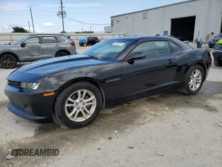 2015 Chevrolet Camaro LS z VIN 2G1FB1E35F9187725, wystawiony jako Copart lot #54726875 z przebiegiem 123 461 mil mil oraz Szkoda całkowita • Salvage title. Historia ofert i sprzedaży dostępna na DreamBid. Obrazek 1.