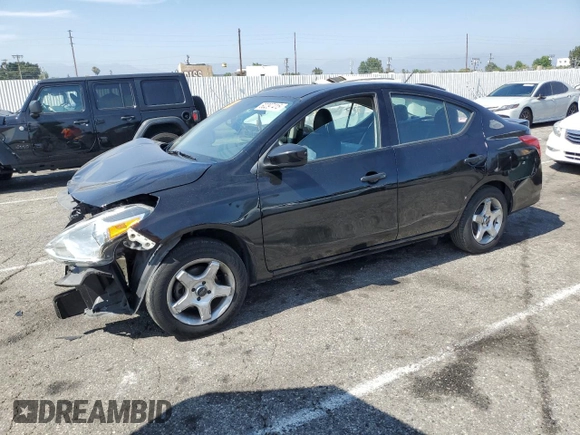 2019 Nissan Versa SV with VIN 3N1CN7AP3KL853861, listed as a Copart auction lot 60297415 with 118,486 mi miles and Salvage title. Bid and sale history available at DreamBid. Image 1.