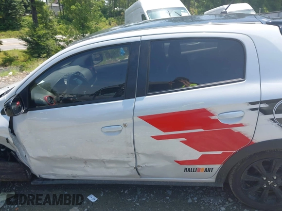 2023 Mitsubishi Mirage Black Edition with VIN ML32AWHJ0PH005641, listed as a IAAI auction lot 39886475 with 11,379 mi miles and . Bid and sale history available at DreamBid. Image 14.
