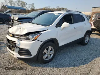 2017 Chevrolet Trax LT with VIN 3GNCJPSB8HL262677, listed as a Copart auction lot 50764145 with 84,302 mi miles and Salvage Title. Bid and sale history available at carsss.com. Image 1.