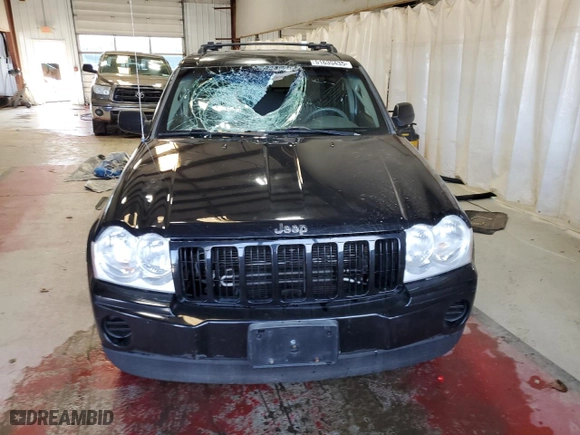 2007 Jeep Grand Cherokee Laredo with VIN 1J8GR48K07C643354, listed as a Copart auction lot 51635435 with 164,444 mi miles and Salvage Title. Bid and sale history available at carsss.com. Image 5.