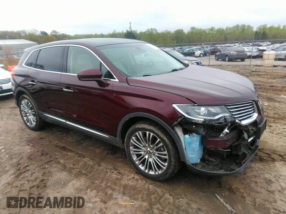 2017 Lincoln MKX Reserve z VIN 2LMPJ8LR3HBL26227, wystawiony jako IAAI lot #41921086 z przebiegiem 131 815 mil mil oraz . Historia ofert i sprzedaży dostępna na DreamBid. Obrazek 1.