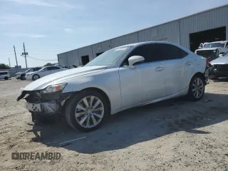 2016 Lexus IS 200t with VIN JTHBA1D2XG5015902, listed as a Copart auction lot 61238655 with 127,466 mi miles and Salvage title. Bid and sale history available at DreamBid. Image 1.