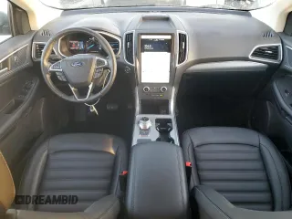 2021 Ford Edge SEL with VIN 2FMPK4J90MBA40902, listed as a Copart auction lot 52501675 with 24,520 mi miles and Salvage Title. Bid and sale history available at carsss.com. Image 8.