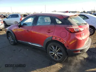 2018 Mazda CX-3 Grand Touring z VIN JM1DKFD75J0319224, wystawiony jako Copart lot #87504495 z przebiegiem 47 466 mil mil oraz Szkody całkowita. Historia ofert i sprzedaży dostępna na DreamBid. Obrazek 2.