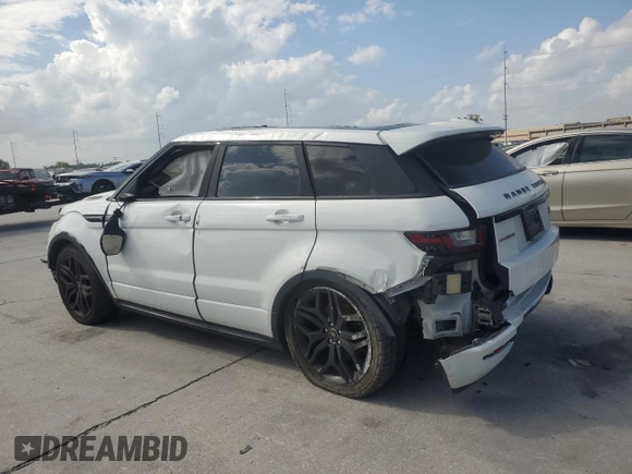 2016 Land Rover Range Rover Evoque HSE Dynamic with VIN SALVD2BGXGH129366, listed as a Copart auction lot 78501514 with 138,175 mi miles and Salvage title. Bid and sale history available at DreamBid. Image 2.