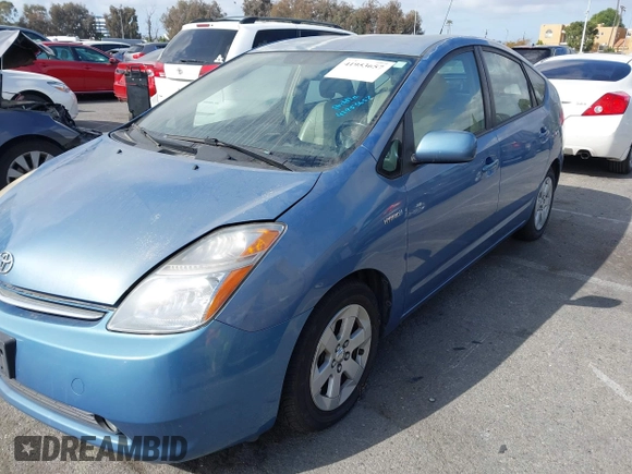 2008 Toyota Prius with VIN JTDKB20U287805437, listed as a IAAI auction lot 41953657 with 244,612 mi miles and . Bid and sale history available at DreamBid. Image 6.