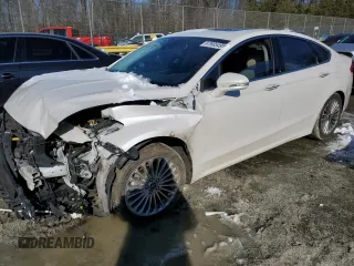 2016 Ford Fusion Titanium with VIN 3FA6P0K93GR287108, listed as a Copart auction lot 87905495 with 91,184 mi miles and Salvage Title. Bid and sale history available at DreamBid. Image 1.