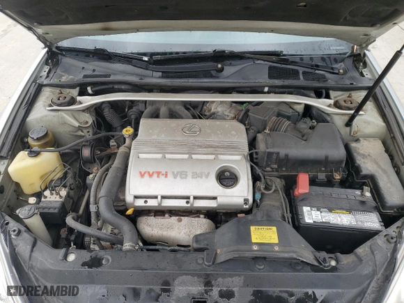 2003 Lexus ES 300 with VIN JTHBF30G030093871, listed as a Copart auction lot 51488855 with 262,201 mi miles and Salvage Title. Bid and sale history available at carsss.com. Image 11.