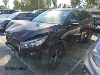 2018 Kia Sorento EX with VIN 5XYPH4A54JG361087, listed as a Copart auction lot 47490145 with 109,241 mi miles and Clean Title. Bid and sale history available at DreamBid. Image 1.
