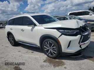 2023 Infiniti QX60 Sensory с VIN 5N1DL1GR6PC358484, выставлен на аукционе Copart как лот 70053334 с пробегом 16 223 миль миль и Списание • Salvage title. История ставок и продаж доступна на DreamBid. Изображение 4.