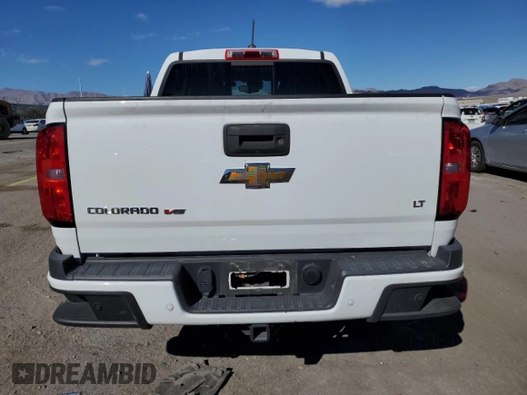 2019 Chevrolet Colorado 2WD LT with VIN 1GCGSCEN9K1231510, listed as a Copart auction lot 46345185 with 52,125 mi miles and Salvage Title. Bid and sale history available at DreamBid. Image 6.