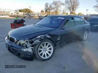 2006 BMW 7 Series 750i with VIN WBAHL83516DT05036, listed as a Copart auction lot 44456615 with 134,056 mi miles and Salvage title. Bid and sale history available at DreamBid. Image 1.