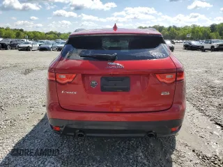 2018 Jaguar F-Pace 25t Premium with VIN SADCJ2FX6JA267072, listed as a Copart auction lot 52867035 with 77,057 mi miles and Salvage Title. Bid and sale history available at DreamBid. Image 6.