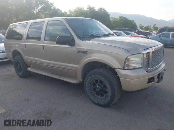 2005 Ford Excursion Limited с VIN 1FMNU43S05ED45873, выставлен на аукционе IAAI как лот 42627527 с пробегом 398 813 миль миль и . История ставок и продаж доступна на DreamBid. Изображение 1.
