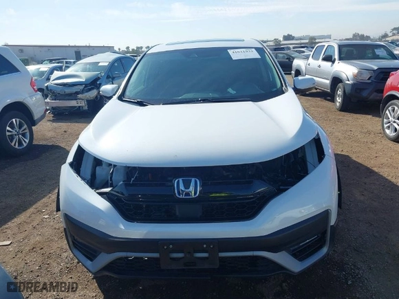 2022 Honda CR-V Hybrid EX with VIN 5J6RT6H52NL044177, listed as a IAAI auction lot 41621933 with 29,518 mi miles. Bid and sale history available at carsss.com. Image 13.