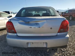 2000 Toyota ECHO with VIN JTDBT1231Y0077890, listed as a Copart auction lot 79546754 with 188,438 mi miles and Salvage Title. Bid and sale history available at carsss.com. Image 6.