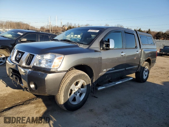 2005 Nissan Titan SE with VIN 1N6BA07BX5N557633, listed as a Copart auction lot 45197365 with 214,516 mi miles and Clean Title. Bid and sale history available at DreamBid. Image 1.