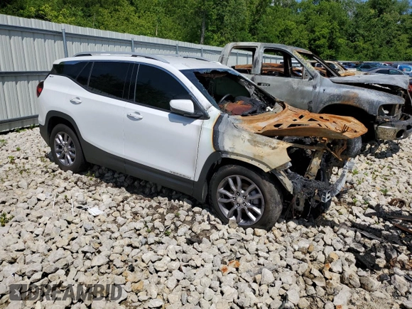 2022 GMC Terrain SLT with VIN 3GKALVEVXNL266203, listed as a Copart auction lot 60783525 with Not provided miles and Salvage title. Bid and sale history available at DreamBid. Image 4.