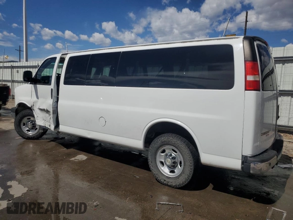 2015 Chevrolet Express Passenger LT с VIN 1GAZG1FG4F1146801, выставлен на аукционе Copart как лот 53570305 с пробегом 144 481 миль миль и Списание • Salvage title. История ставок и продаж доступна на DreamBid. Изображение 2.