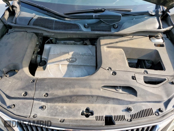 2011 Lexus RX 350 with VIN 2T2ZK1BA3BC063675, listed as a Copart auction lot 57268195 with 130,554 mi miles and Salvage title. Bid and sale history available at DreamBid. Image 11.