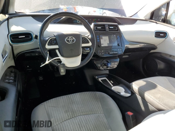 2016 Toyota Prius Four with VIN JTDKARFU1G3525730, listed as a Copart auction lot 47056345 with 62,434 mi miles and Salvage Title. Bid and sale history available at carsss.com. Image 8.