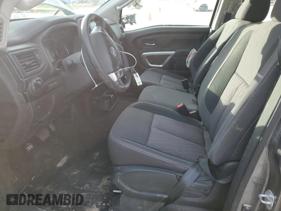 2024 Nissan Titan SV with VIN 1N6AA1EE5RN109336, listed as a Copart auction lot 51189775 with 24,894 mi miles and Salvage title. Bid and sale history available at DreamBid. Image 7.