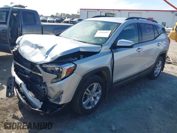 2018 GMC Terrain SLE with VIN 3GKALTEV6JL325195, listed as a IAAI auction lot 41561687 with 148,423 mi miles. Bid and sale history available at carsss.com. Image 17.