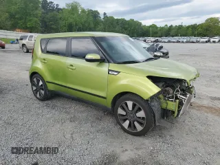 2014 Kia Soul + with VIN KNDJX3A52E7714660, listed as a Copart auction lot 53285675 with 115,045 mi miles and Salvage Title. Bid and sale history available at DreamBid. Image 4.