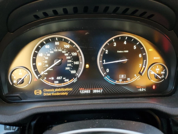 2016 BMW X3 xDrive28i with VIN 5UXWX9C51G0D81452, listed as a Copart auction lot 88480705 with 122,493 mi miles and Salvage Title. Bid and sale history available at carsss.com. Image 9.
