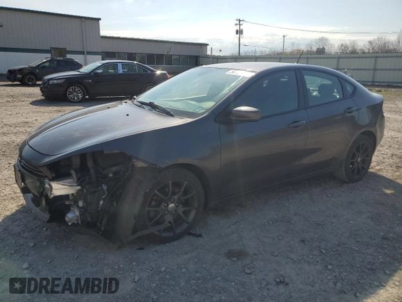 2016 Dodge Dart SXT z VIN 1C3CDFBB2GD592334, wystawiony jako Copart lot #54154585 z przebiegiem 88 261 mil mil oraz Szkody całkowita. Historia ofert i sprzedaży dostępna na DreamBid. Obrazek 1.