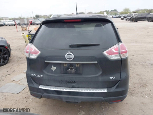 2015 Nissan Rogue S with VIN KNMAT2MT3FP555780, listed as a IAAI auction lot 41794398 with 124,681 mi miles. Bid and sale history available at carsss.com. Image 16.