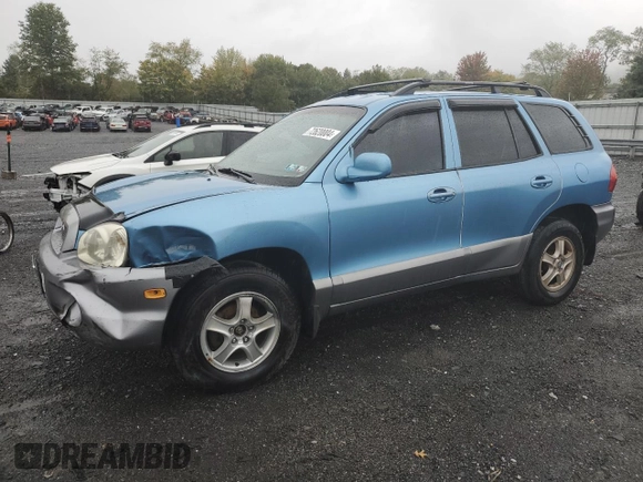 2004 Hyundai Santa Fe with VIN KM8SB12B84U715562, listed as a Copart auction lot 72620004 with 148,416 mi miles and Salvage Title. Bid and sale history available at carsss.com. Image 1.