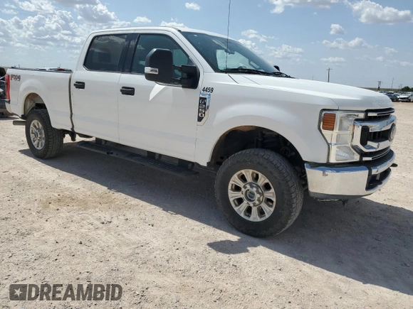 2021 Ford F-250 XL with VIN 1FT7W2B62MEC44459, listed as a Copart auction lot 63193104 with 118,334 mi miles and Salvage title. Bid and sale history available at DreamBid. Image 4.