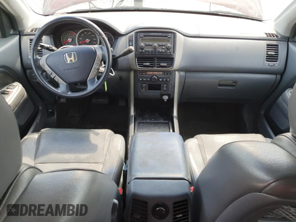 2008 Honda Pilot EX-L with VIN 5FNYF18568B048249, listed as a Copart auction lot 63614245 with 195,503 mi miles and Salvage title. Bid and sale history available at DreamBid. Image 8.