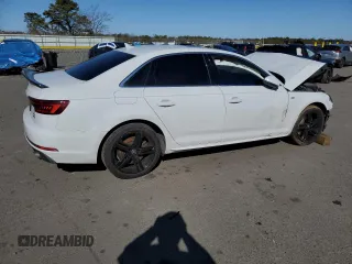2018 Audi A4 Premium Plus с VIN WAUENAF44JA129472, выставлен на аукционе Copart как лот 50470795 с пробегом Не указан миль и Списание • Salvage title. История ставок и продаж доступна на DreamBid. Изображение 3.