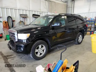 2011 Toyota Sequoia SR5 with VIN 5TDBW5G17BS040661, listed as a Copart auction lot 80119684 with 205,842 mi miles and Clean Title. Bid and sale history available at carsss.com. Image 1.