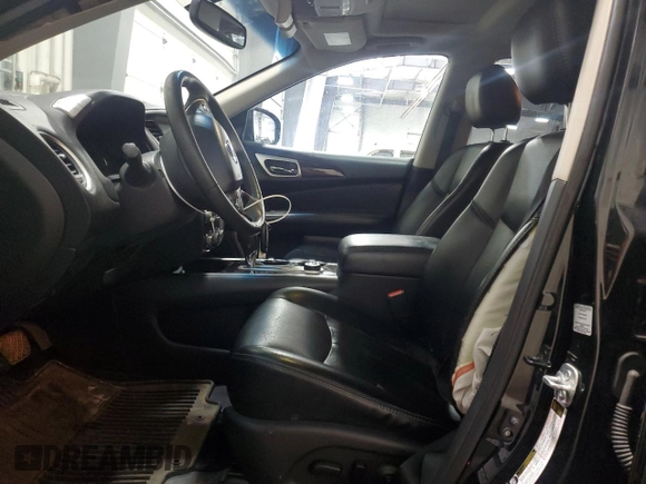 2015 Nissan Pathfinder Platinum with VIN 5N1AR2MM1FC700700, listed as a Copart auction lot 56637765 with 201,149 mi miles and Salvage title. Bid and sale history available at DreamBid. Image 7.